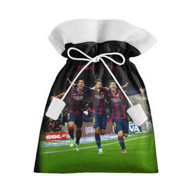 Подарочный 3D мешок с принтом Barcelona6 в Кировске, 100% полиэстер | Размер: 29*39 см | Тематика изображения на принте: barcelona | football | барса | барселона | примера | футбол | чемпионат испании