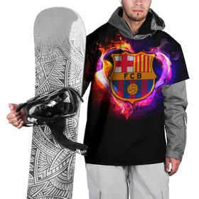 Накидка на куртку 3D с принтом Barcelona7 в Кировске, 100% полиэстер |  | Тематика изображения на принте: barcelona | football | барса | барселона | примера | футбол | чемпионат испании