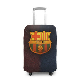 Чехол для чемодана 3D с принтом Barcelona8 в Кировске, 86% полиэфир, 14% спандекс | двустороннее нанесение принта, прорези для ручек и колес | barcelona | football | барса | барселона | примера | футбол | чемпионат испании