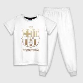 Детская пижама хлопок с принтом Barcelona1 в Кировске, 100% хлопок |  брюки и футболка прямого кроя, без карманов, на брюках мягкая резинка на поясе и по низу штанин
 | barcelona | football | барса | барселона | примера | футбол | чемпионат испании