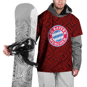 Накидка на куртку 3D с принтом Bayern munich в Кировске, 100% полиэстер |  | bavaria | munchen | бавария | мюнхен