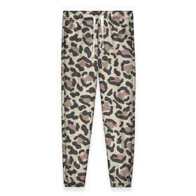 Женские брюки 3D с принтом Шкура леопарда 3 в Кировске, полиэстер 100% | прямой крой, два кармана без застежек по бокам, с мягкой трикотажной резинкой на поясе и по низу штанин. В поясе для дополнительного комфорта — широкие завязки | африка | дикие | животные | леопард