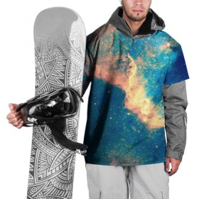Накидка на куртку 3D с принтом Космос в Кировске, 100% полиэстер |  | звезды | туманность