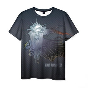 Мужская футболка 3D с принтом Final Fantasy XV в Кировске, 100% полиэфир | прямой крой, круглый вырез горловины, длина до линии бедер | final fantasy