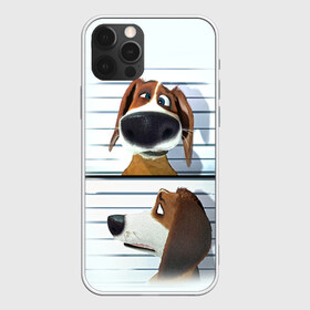 Чехол для iPhone 12 Pro Max с принтом Разыскивается пёс в Кировске, Силикон |  | dog | fast furry | бигль | большой собачий побег | мартин | мультфильм | оззи | побег | свободу разношерстным | собака