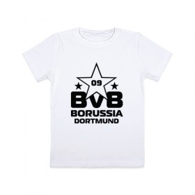 Детская футболка хлопок с принтом BVB в Кировске, 100% хлопок | круглый вырез горловины, полуприлегающий силуэт, длина до линии бедер | Тематика изображения на принте: 