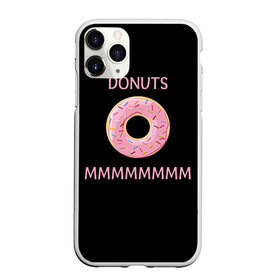 Чехол для iPhone 11 Pro матовый с принтом Donuts в Кировске, Силикон |  | simpsons