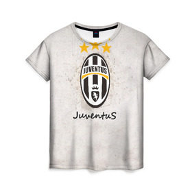 Женская футболка 3D с принтом Juventus3 в Кировске, 100% полиэфир ( синтетическое хлопкоподобное полотно) | прямой крой, круглый вырез горловины, длина до линии бедер | football | juve | juventus | seria a | бьянконери | серия а | футбол | чемпионат италии | юве | ювентус