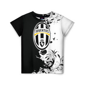 Детская футболка 3D с принтом Juventus4 в Кировске, 100% гипоаллергенный полиэфир | прямой крой, круглый вырез горловины, длина до линии бедер, чуть спущенное плечо, ткань немного тянется | football | juve | juventus | seria a | бьянконери | серия а | футбол | чемпионат италии | юве | ювентус