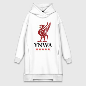 Платье-худи хлопок с принтом YNWA в Кировске,  |  | ynwa | ливерпуль