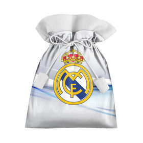 Подарочный 3D мешок с принтом Реал Мадрид в Кировске, 100% полиэстер | Размер: 29*39 см | Тематика изображения на принте: real madrid | испания | португалия