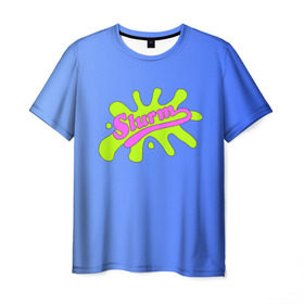 Мужская футболка 3D с принтом Slurm в Кировске, 100% полиэфир | прямой крой, круглый вырез горловины, длина до линии бедер | futurama | футурама