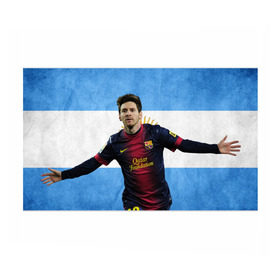 Бумага для упаковки 3D с принтом Messi from Argentina в Кировске, пластик и полированная сталь | круглая форма, металлическое крепление в виде кольца | Тематика изображения на принте: аргентина | барселона | месси | футбол