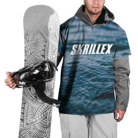 Накидка на куртку 3D с принтом Skrillex в Кировске, 100% полиэстер |  | rok | музыка | рок | скриллекс