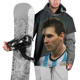 Накидка на куртку 3D с принтом Leo Messi в Кировске, 100% полиэстер |  | Тематика изображения на принте: fc barcelona | football | lionel messi | messi | аргентина | барса | лео месси | фк барселона | футбол
