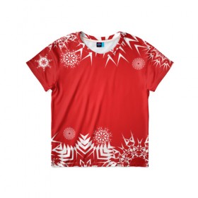 Детская футболка 3D с принтом Дуx рождества в Кировске, 100% гипоаллергенный полиэфир | прямой крой, круглый вырез горловины, длина до линии бедер, чуть спущенное плечо, ткань немного тянется | Тематика изображения на принте: 