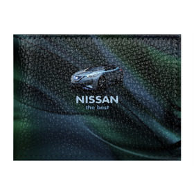 Обложка для студенческого билета с принтом Nissan the best в Кировске, натуральная кожа | Размер: 11*8 см; Печать на всей внешней стороне | nissan | авто | автомобиль | водитель | машина | ниссан | тачка