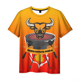 Мужская футболка 3D с принтом Повар 9 в Кировске, 100% полиэфир | прямой крой, круглый вырез горловины, длина до линии бедер | кулинар | кулинария | повар | повару | профессия | профессия повар