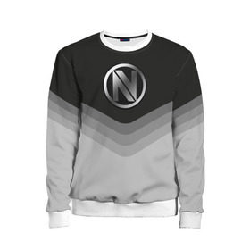 Детский свитшот 3D с принтом EnVyUs Uniform в Кировске, 100% полиэстер | свободная посадка, прямой крой, мягкая тканевая резинка на рукавах и понизу свитшота | 