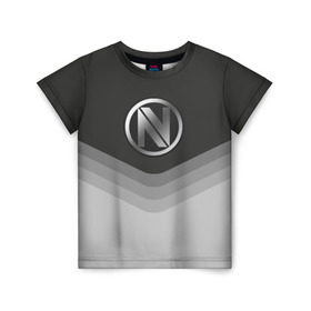 Детская футболка 3D с принтом EnVyUs Uniform в Кировске, 100% гипоаллергенный полиэфир | прямой крой, круглый вырез горловины, длина до линии бедер, чуть спущенное плечо, ткань немного тянется | 