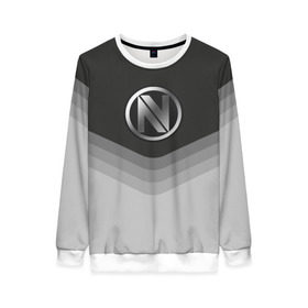 Женский свитшот 3D с принтом EnVyUs Uniform в Кировске, 100% полиэстер с мягким внутренним слоем | круглый вырез горловины, мягкая резинка на манжетах и поясе, свободная посадка по фигуре | 