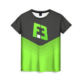 Женская футболка 3D с принтом FlipSid3 Uniform в Кировске, 100% полиэфир ( синтетическое хлопкоподобное полотно) | прямой крой, круглый вырез горловины, длина до линии бедер | Тематика изображения на принте: counter strike | cs go | flipside | swat | terrorist | контр страйк | кс го | спецназ | флипсайд