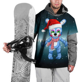 Накидка на куртку 3D с принтом Five Nights At Freddy`s в Кировске, 100% полиэстер |  | Тематика изображения на принте: fnaf | freddy | бонни | медведь | мишка | фнаф | фокси | фредди