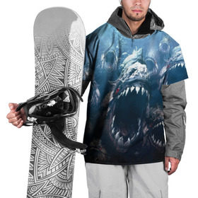 Накидка на куртку 3D с принтом Голодные пираньи в Кировске, 100% полиэстер |  | еда | зубы | клыки | кровь | людоед | монстр | пираньи | пиранья | рыбы | ужас | хищник | челюсти | чудовище