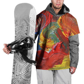 Накидка на куртку 3D с принтом Оживший холст в Кировске, 100% полиэстер |  | гениальность | гуашь | искусство | краски | мазня | мастер | муза | палитра | радуга | творчество | фантазия | холст | художество | художник | шедевр