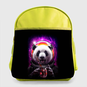 Детский рюкзак с принтом Panda Cosmonaut в Кировске, 100% полиэстер | Размеры изделия - высота 34 см, ширина 28 см, глубина 10 см
Размер поля для печати - высота 19.5 см, ширина 24 см | bear | galaxy | panda | space | star | астронавт | галактика | звезда | космонавт | космос | медведь | панда
