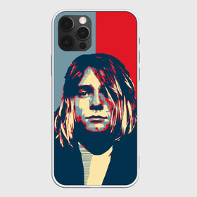 Чехол для iPhone 12 Pro Max с принтом Kurt Cobain в Кировске, Силикон |  | curt | hope | kobain | nirvana | кобейн | курт | нирвана