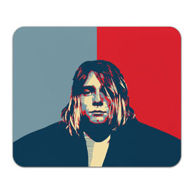 Коврик прямоугольный с принтом Kurt Cobain в Кировске, натуральный каучук | размер 230 х 185 мм; запечатка лицевой стороны | curt | hope | kobain | nirvana | кобейн | курт | нирвана
