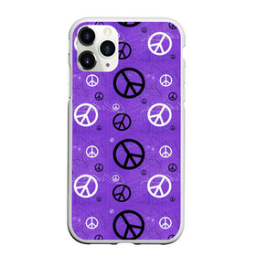 Чехол для iPhone 11 Pro матовый с принтом Peace в Кировске, Силикон |  | abstract | hippie | hipster | swag | tie dye | абстракция | свэг | текстура | хиппи | хипстер