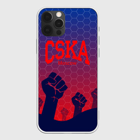 Чехол для iPhone 12 Pro с принтом CSKA Msk в Кировске, силикон | область печати: задняя сторона чехла, без боковых панелей | moscow | москва | цска