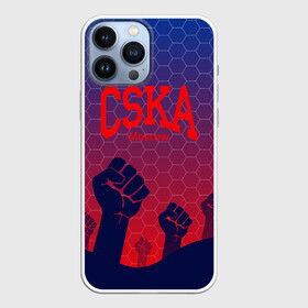 Чехол для iPhone 13 Pro Max с принтом CSKA Msk в Кировске,  |  | moscow | москва | цска