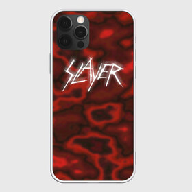 Чехол для iPhone 12 Pro Max с принтом Slayer texture в Кировске, Силикон |  | 