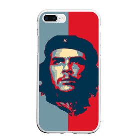 Чехол для iPhone 7Plus/8 Plus матовый с принтом Che Guevara в Кировске, Силикон | Область печати: задняя сторона чехла, без боковых панелей | че гевара