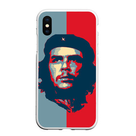 Чехол для iPhone XS Max матовый с принтом Che Guevara в Кировске, Силикон | Область печати: задняя сторона чехла, без боковых панелей | че гевара