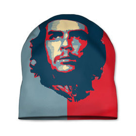 Шапка 3D с принтом Che Guevara в Кировске, 100% полиэстер | универсальный размер, печать по всей поверхности изделия | че гевара