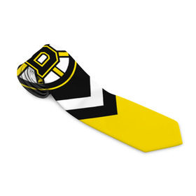 Галстук 3D с принтом Boston Bruins в Кировске, 100% полиэстер | Длина 148 см; Плотность 150-180 г/м2 | Тематика изображения на принте: america | canada | hockey | nhl | usa | америка | бостон | брюинз | канада | лед | нхл | сша | хоккей