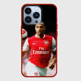 Чехол для iPhone 13 Pro с принтом Капитан Тьерри Анри в Кировске,  |  | arsenal | football | thierry henry | англия | арсенал | капитан | тьерри анри | футбол | футболист