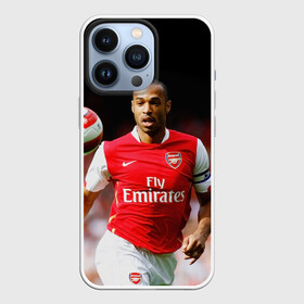 Чехол для iPhone 13 Pro с принтом Капитан Тьерри Анри в Кировске,  |  | arsenal | football | thierry henry | англия | арсенал | капитан | тьерри анри | футбол | футболист