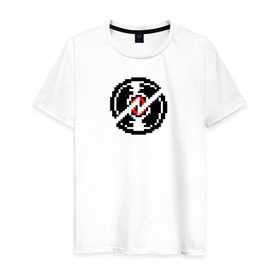 Мужская футболка хлопок с принтом Dave Strider`s logo в Кировске, 100% хлопок | прямой крой, круглый вырез горловины, длина до линии бедер, слегка спущенное плечо. | homestuck | strider | t shirt_logo | дейв_страйдер | страйдер | хоумстак