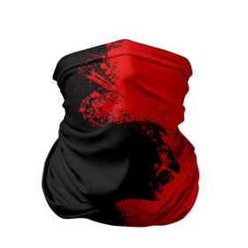 Бандана-труба 3D с принтом Blood Rage в Кировске, 100% полиэстер, ткань с особыми свойствами — Activecool | плотность 150‒180 г/м2; хорошо тянется, но сохраняет форму | blood | dark | killer | monster | zombie | зомби | кровь | монстр | нечисть