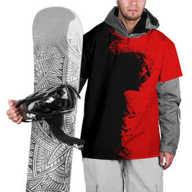 Накидка на куртку 3D с принтом Blood Rage в Кировске, 100% полиэстер |  | blood | dark | killer | monster | zombie | зомби | кровь | монстр | нечисть
