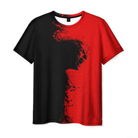 Мужская футболка 3D с принтом Blood Rage в Кировске, 100% полиэфир | прямой крой, круглый вырез горловины, длина до линии бедер | blood | dark | killer | monster | zombie | зомби | кровь | монстр | нечисть