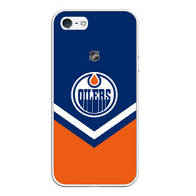 Чехол для iPhone 5/5S матовый с принтом Edmonton Oilers в Кировске, Силикон | Область печати: задняя сторона чехла, без боковых панелей | Тематика изображения на принте: america | canada | hockey | nhl | usa | америка | детройт | канада | лед | нхл | ойлерз | сша | хоккей | эдмонтон