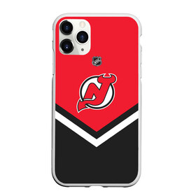 Чехол для iPhone 11 Pro Max матовый с принтом New Jersey Devils в Кировске, Силикон |  | america | canada | hockey | nhl | usa | америка | девилз | джерси | канада | лед | нхл | нью | сша | хоккей