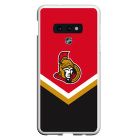 Чехол для Samsung S10E с принтом Ottawa Senators в Кировске, Силикон | Область печати: задняя сторона чехла, без боковых панелей | america | canada | hockey | nhl | usa | америка | канада | лед | нхл | оттава | сенаторз | сша | хоккей