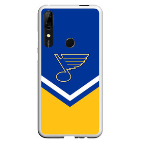 Чехол для Honor P Smart Z с принтом St Louis Blues в Кировске, Силикон | Область печати: задняя сторона чехла, без боковых панелей | Тематика изображения на принте: america | canada | hockey | nhl | usa | америка | блюз | канада | лед | нхл | сент луис | сша | хоккей